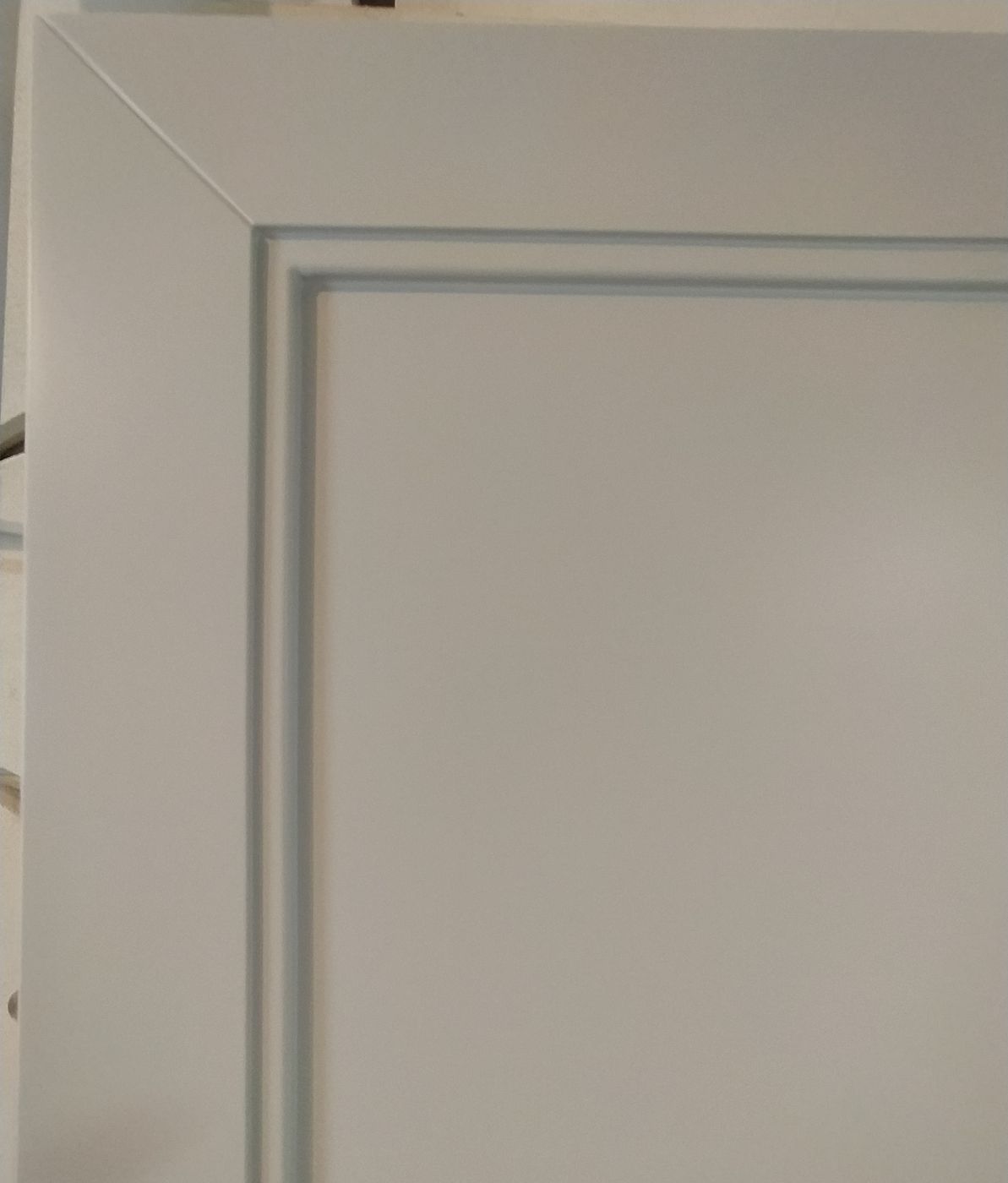 Mitered corner detail